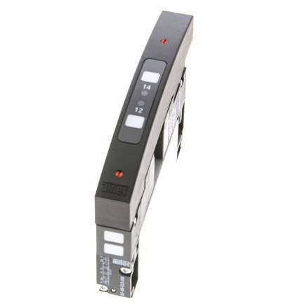 electrovanne centrale d'échappement à bride 5/3 pour terminaux 24V DC 3-8bar/42-112psi Airtec