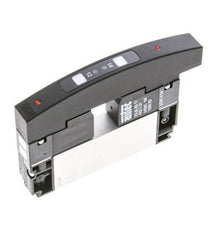 electrovanne centrale d'échappement à bride 5/3 pour terminaux 24V DC 3-8bar/42-112psi Airtec