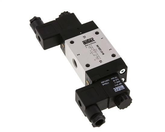 3/2 G1/4'' Bistable Solenoid Valve 24V AC 1.5-10bar/21.0-140psi Airtec