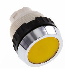 Fixation de l'actionneur Bouton poussoir 30 mm jaune