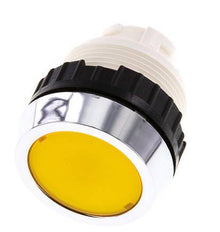 Fixation de l'actionneur Bouton poussoir 30 mm jaune