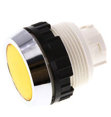 Fixation de l'actionneur Bouton poussoir 30 mm jaune