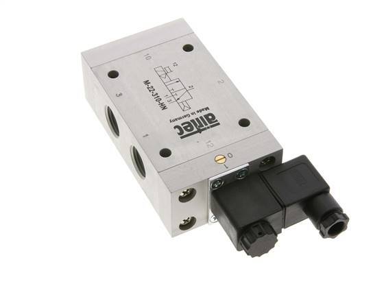 electrovanne 3/2 G1/2'' NC 12V DC 1-10bar/14-140psi Airtec