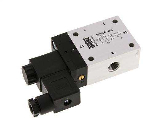 electrovanne NO 3/2 G1/4'' 24V DC 2.5-10bar/35.0-140psi Airtec