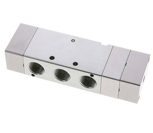 5/3 G1/2'' (G1/8'') Valve pilote d'air centrale d'échappement 1.5-8bar/21.0-112psi E.MC