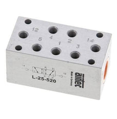 valve pilote d'air bistable 5/2 M5 0-10bar/0-140psi Airtec