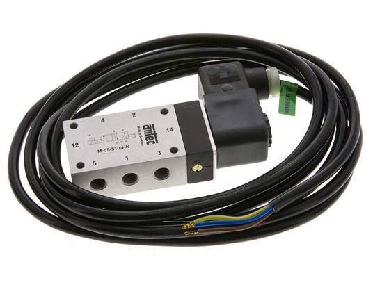 electrovanne 5/2 G1/8'' 230V AC ATEX 2-10bar/28-140psi Airtec