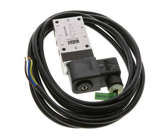 electrovanne 5/2 G1/8'' 230V AC ATEX 2-10bar/28-140psi Airtec