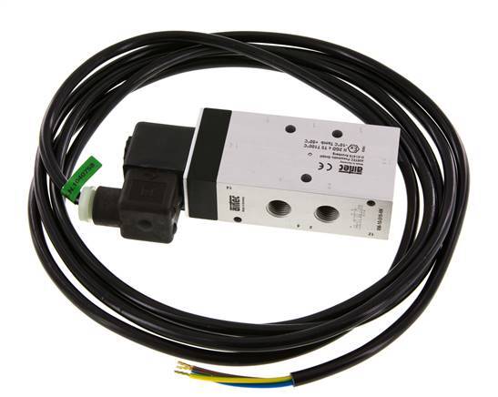 electrovanne 5/2 G1/4'' 230V AC ATEX 2.5-10bar/35.0-140psi Airtec