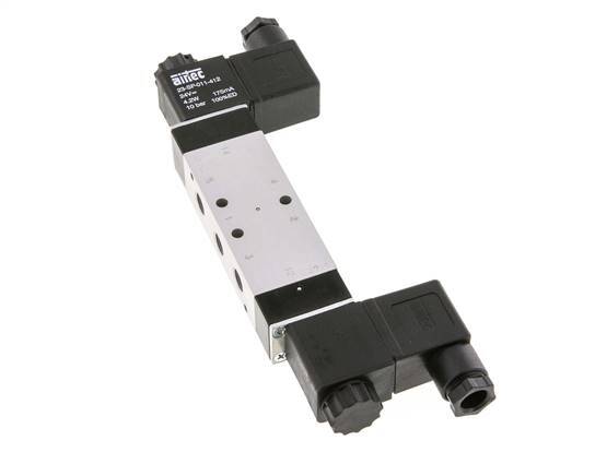 electrovanne bistable 5/2 G1/8'' 24V DC 3-10bar/42-140psi Airtec