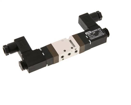 5/2 M5 Bistable Solenoid Valve 24V AC 1.5-10bar/21.0-140psi YPC