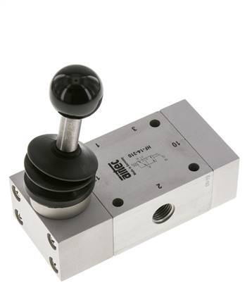 valve manuelle à levier 3/2 G1/4'' 0-12bar/0-168psi Airtec