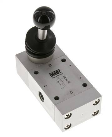 valve manuelle à levier 3/2 G1/4'' 0-12bar/0-168psi Airtec