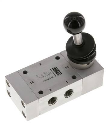 valve manuelle à levier 3/2 G1/4'' 0-12bar/0-168psi Airtec