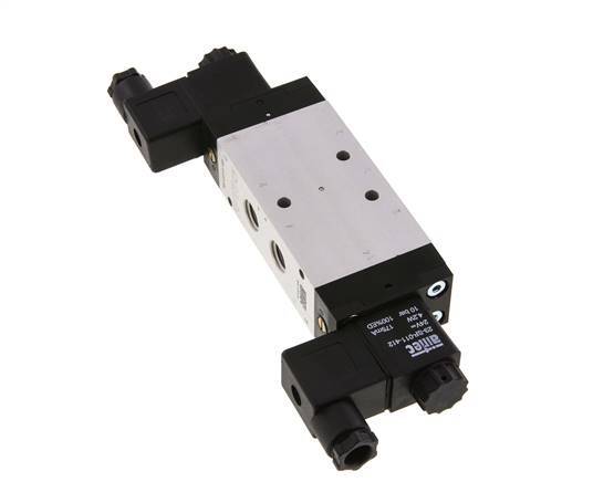 electrovanne centrale d'échappement 5/3 G1/4'' 12V DC 3-10bar/42-140psi Airtec