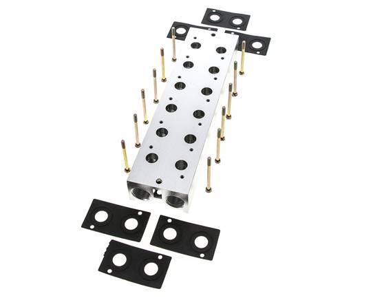 Collecteur 6 stations E.MC 3/2 voies