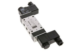 5/3 G1/8'' Exhaust Center Solenoid Valve 12V DC 3-8bar/42-112psi Airtec
