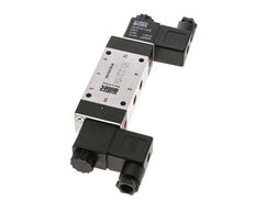 5/3 G1/8'' Exhaust Center Solenoid Valve 12V DC 3-8bar/42-112psi Airtec