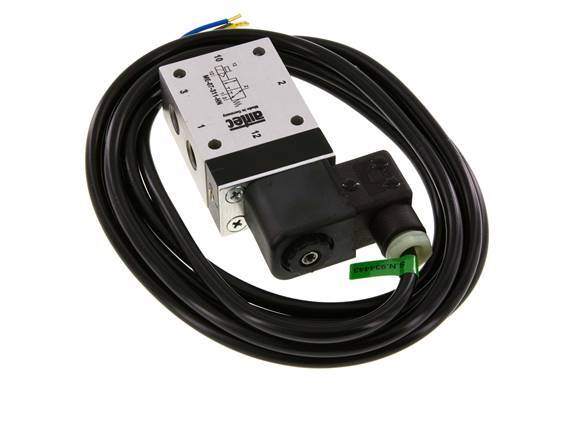 electrovanne 3/2 G1/4'' (G1/8'') pilote externe 230V AC ATEX 0-10bar/0-140psi Airtec
