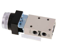 valve à bouton poussoir 3/2 G1/8'' vert 0-8bar/0-112psi YPC
