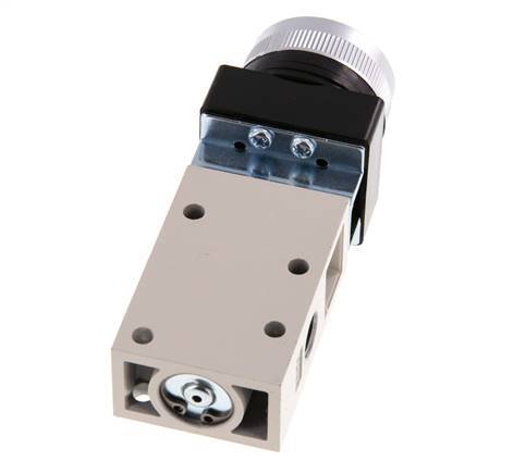 valve à bouton poussoir 3/2 G1/8'' vert 0-8bar/0-112psi YPC