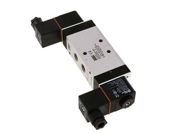 5/3 G1/4'' Electrovanne centrale d'échappement 24V DC ATEX 3-10bar/42-140psi Airtec
