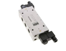 5/3 G1/2'' Center Closed Solenoid Valve 115V AC 3-10bar/42-140psi Airtec