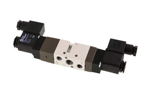 5/3 G1/4'' (G1/8'') Exhaust Center Solenoid Valve 115V AC 2-10bar/28-140psi YPC