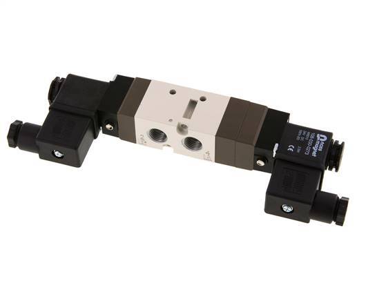 5/3 G1/4'' (G1/8'') Electrovanne centrale d'échappement 115V AC 2-10bar/28-140psi YPC