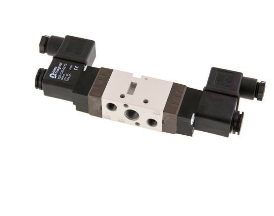 electrovanne bistable 5/2 G1/4'' (G1/8'') 24V DC 1.5-10bar/21.0-140psi YPC