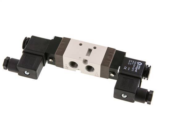 electrovanne bistable 5/2 G1/4'' (G1/8'') 24V DC 1.5-10bar/21.0-140psi YPC
