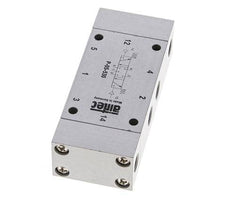 5/3 G1/8'' Valve pilote d'air à centre fermé 0-8bar/0-112psi Airtec