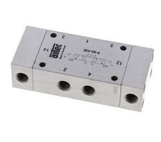 5/3 G1/8'' Valve pilote d'air à centre fermé 0-8bar/0-112psi Airtec