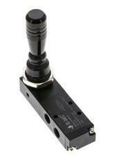 5/3 G1/8" Center Closed Hand Lever Valve Detent 0-8bar/0-112psi E.MC