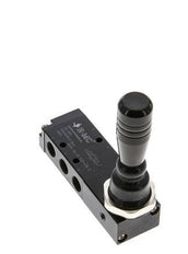 5/3 G1/8" Center Closed Hand Lever Valve Detent 0-8bar/0-112psi E.MC