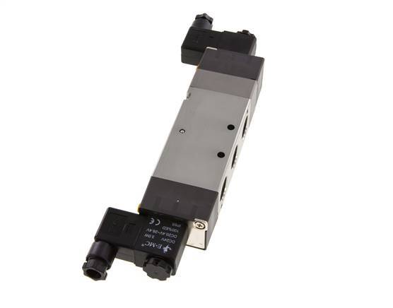 5/3 G1/2'' Electrovanne de centre de pression 24V AC 1.5-8bar/21.0-112psi E.MC