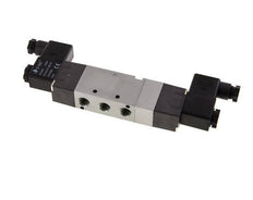 5/3 G1/4'' Pressure Center Solenoid Valve 24V DC 1.5-8bar/21.0-112psi E.MC