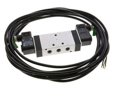 5/3 G1/4'' Center Closed Solenoid Valve 230V AC ATEX 3-10bar/42-140psi Airtec