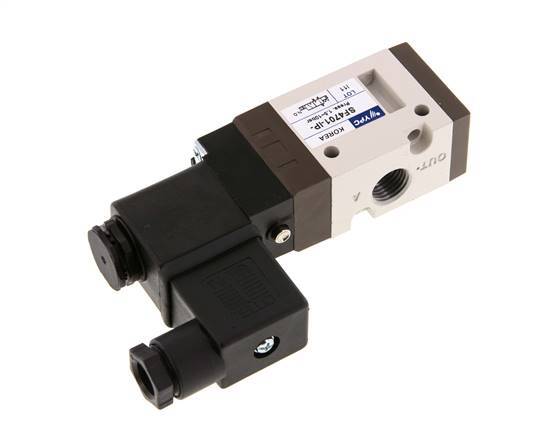 3/2 G1/4'' NO Solenoid Valve 24V DC 1.5-10bar/21.0-140psi YPC