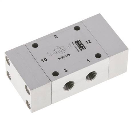 3/2 G1/8'' Bistable Air Pilot Valve ATEX 0-10bar/0-140psi Airtec