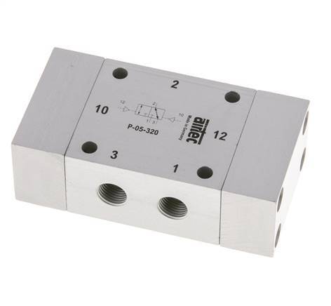 valve pilote d'air bistable 3/2 G1/8'' ATEX 0-10bar/0-140psi Airtec