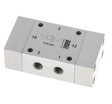valve pilote d'air bistable 3/2 G1/8'' ATEX 0-10bar/0-140psi Airtec