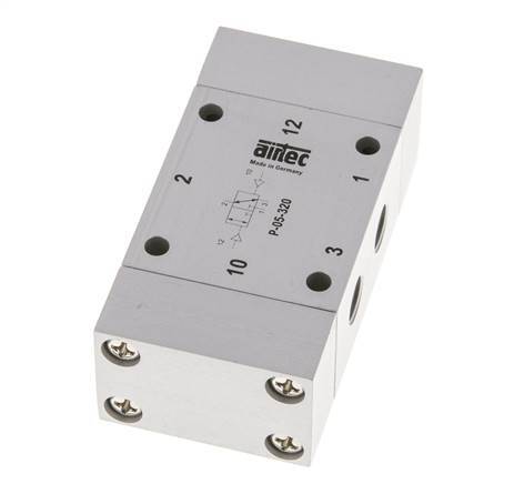 valve pilote d'air bistable 3/2 G1/8'' ATEX 0-10bar/0-140psi Airtec
