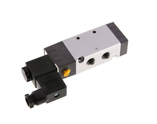 electrovanne 5/2 G1/4'' 12V DC 1.5-8bar/21.0-112psi E.MC