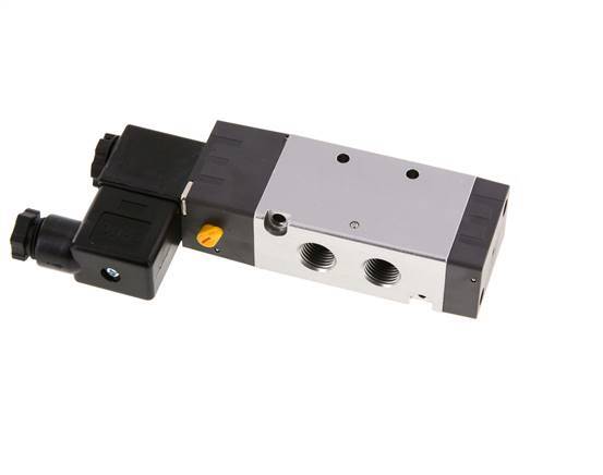 electrovanne 5/2 G1/4'' 12V DC 1.5-8bar/21.0-112psi E.MC