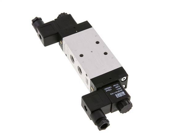 5/3 G1/4'' Electrovanne à centre fermé 24V AC 3-10bar/42-140psi Airtec