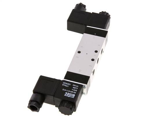 electrovanne de centre de pression 5/3 G1/8'' 24V AC 3-10bar/42-140psi Airtec