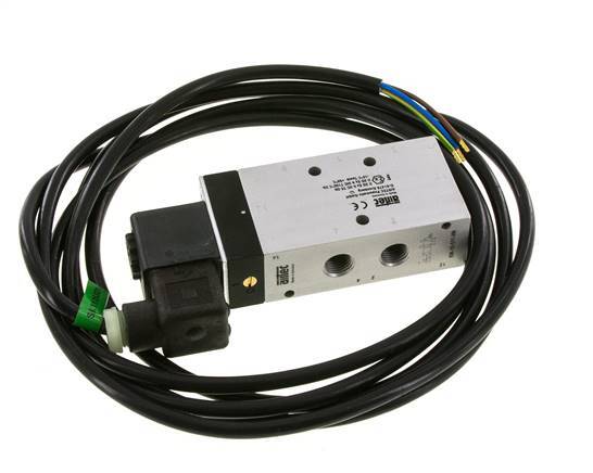 Electrovanne 5/2 G1/4'' 24V DC ATEX 2.5-10bar/35.0-140psi Airtec