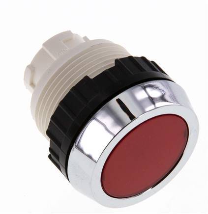 Attachement d'actionneur 30mm bouton poussoir rouge