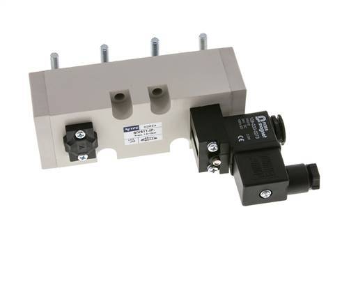 5/2 ISO 5599-2 Electrovanne 24V DC 1.5-10bar/21.0-140psi YPC